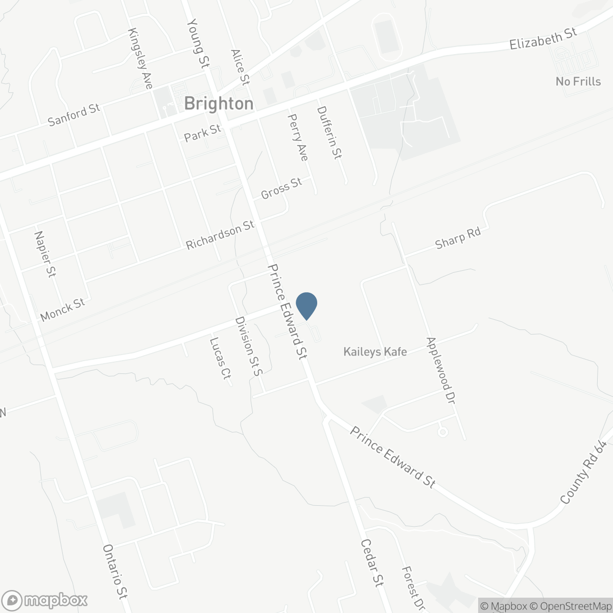 109 PRINCE EDWARD STREET, Brighton, Ontario K0K 1H0